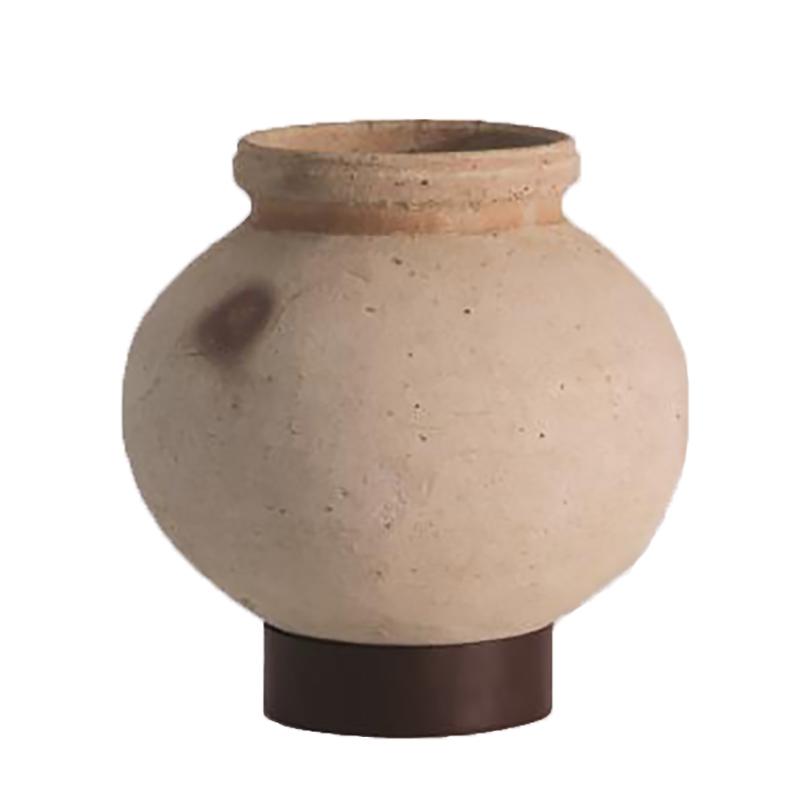 Studio A Desert Water Pot with Iron Base Decor