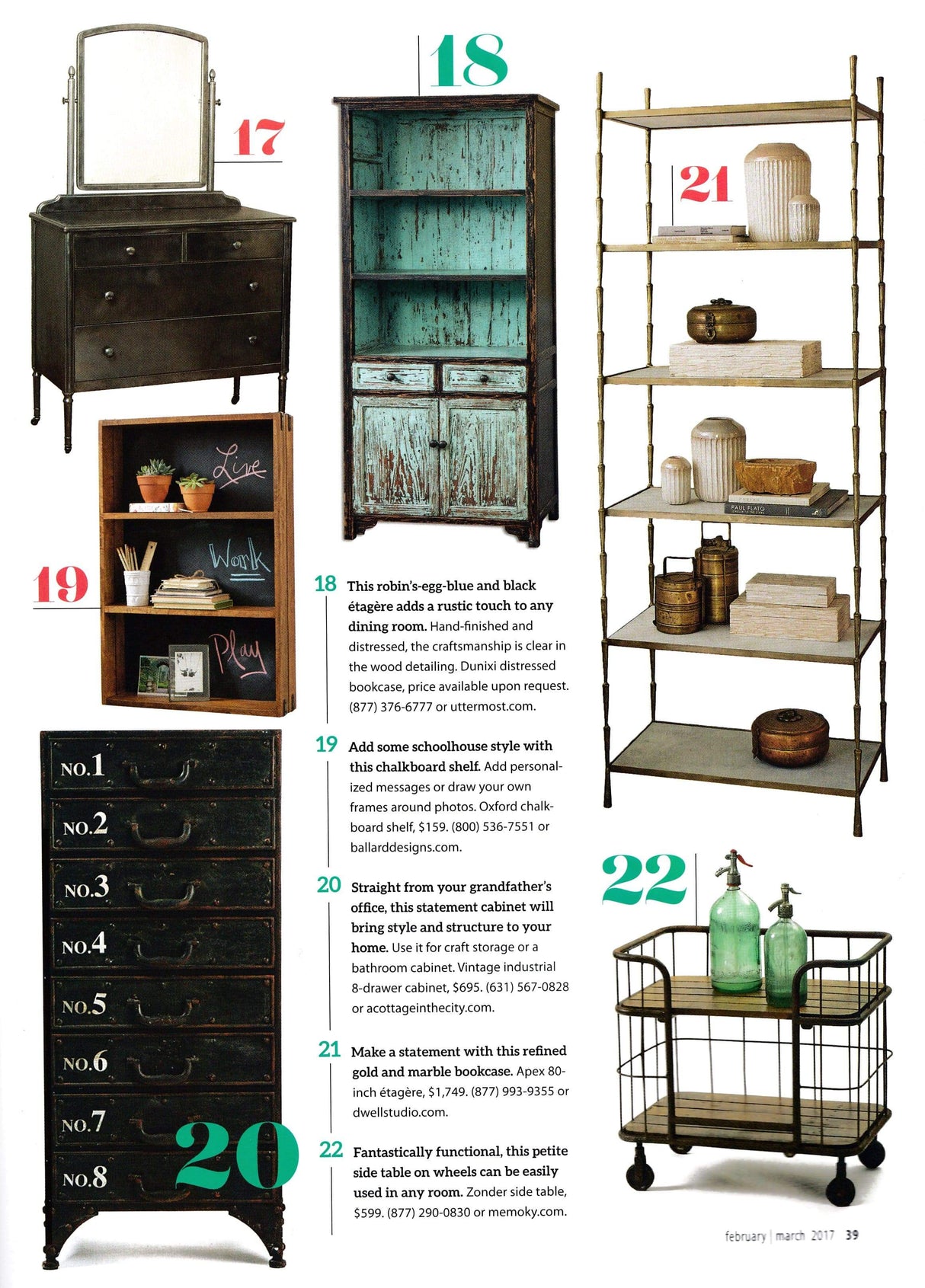 Studio A Spike Etagere Furniture Studio-A-7.90457 00847350020476