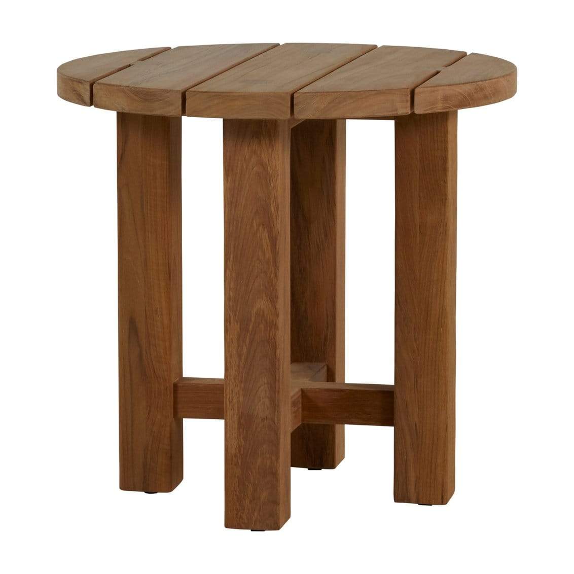 Summer Classics Croquet Outdoor Teak End Table Furniture summer-classics-28364