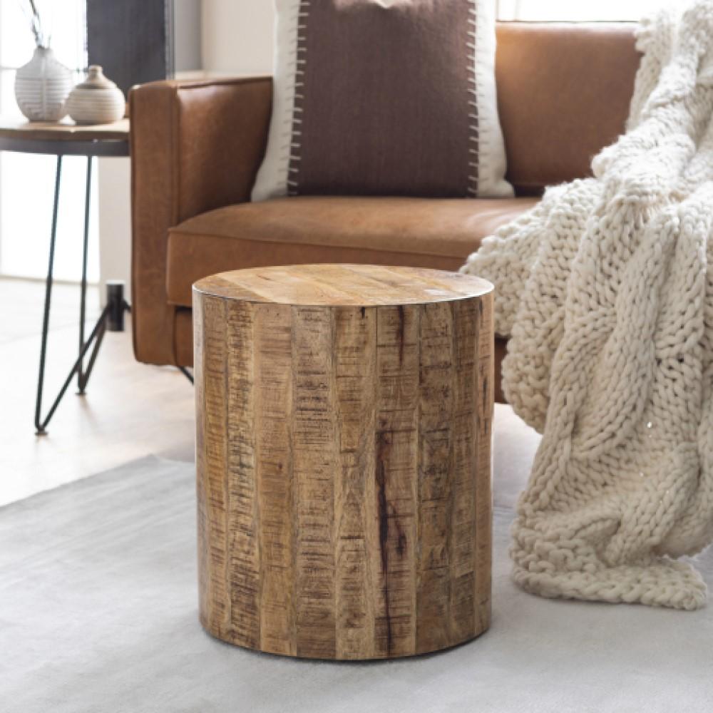 Surya Troyes End Table - Natural Furniture surya-TOE-004