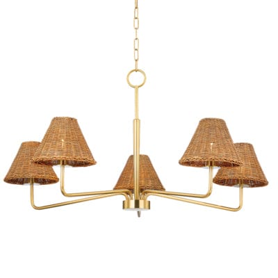 Tali Roth Issa Chandelier Lighting mitzi-H704805-AGB