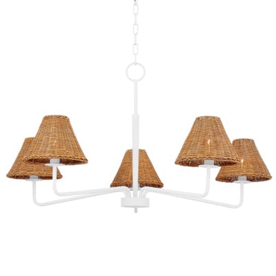 Tali Roth Issa Chandelier Lighting mitzi-H704805-TWH