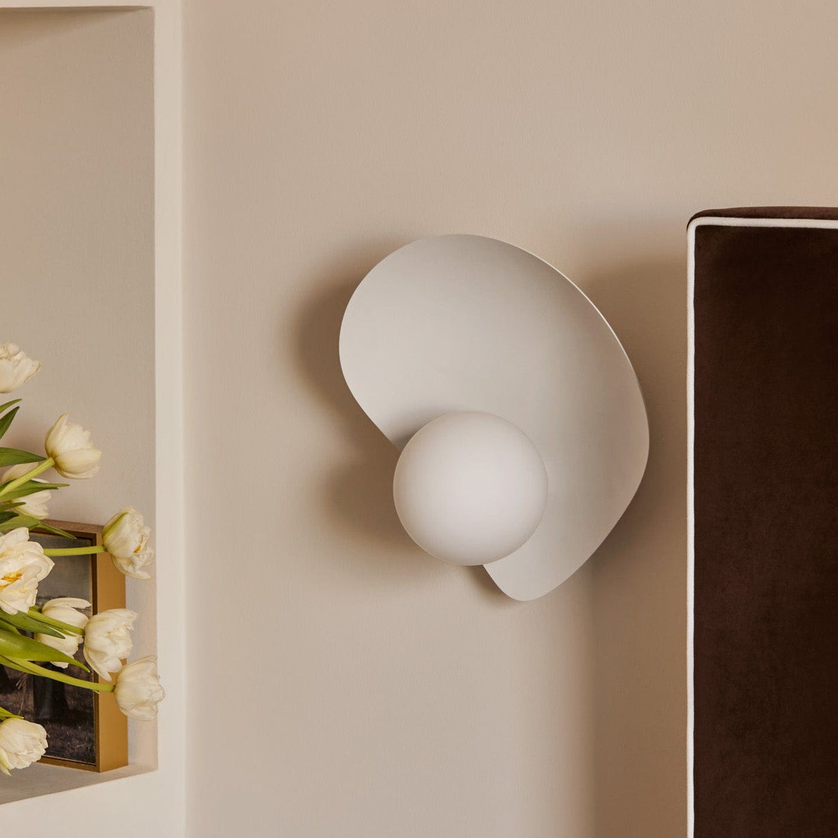 Tali Roth Leni Wall Sconce Lighting mitzi-H743101-AGB/TWH