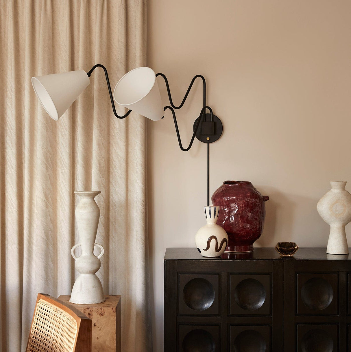 Tali Roth Onda Plug-In Sconce Lighting