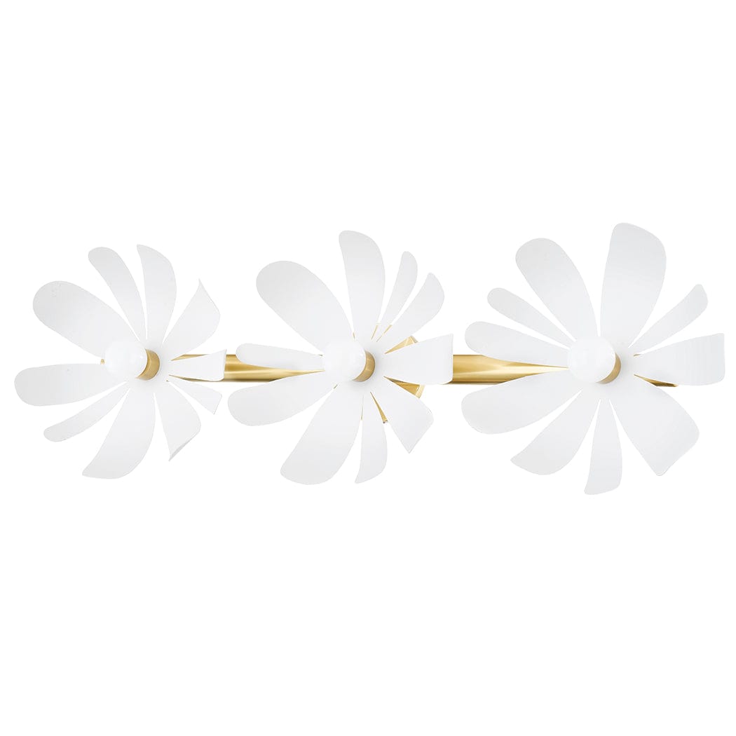 Tali Roth Twiggy Bath and Vanity 3 Light Wall Sconce Lighting mitzi-H698301-AGB/TWH