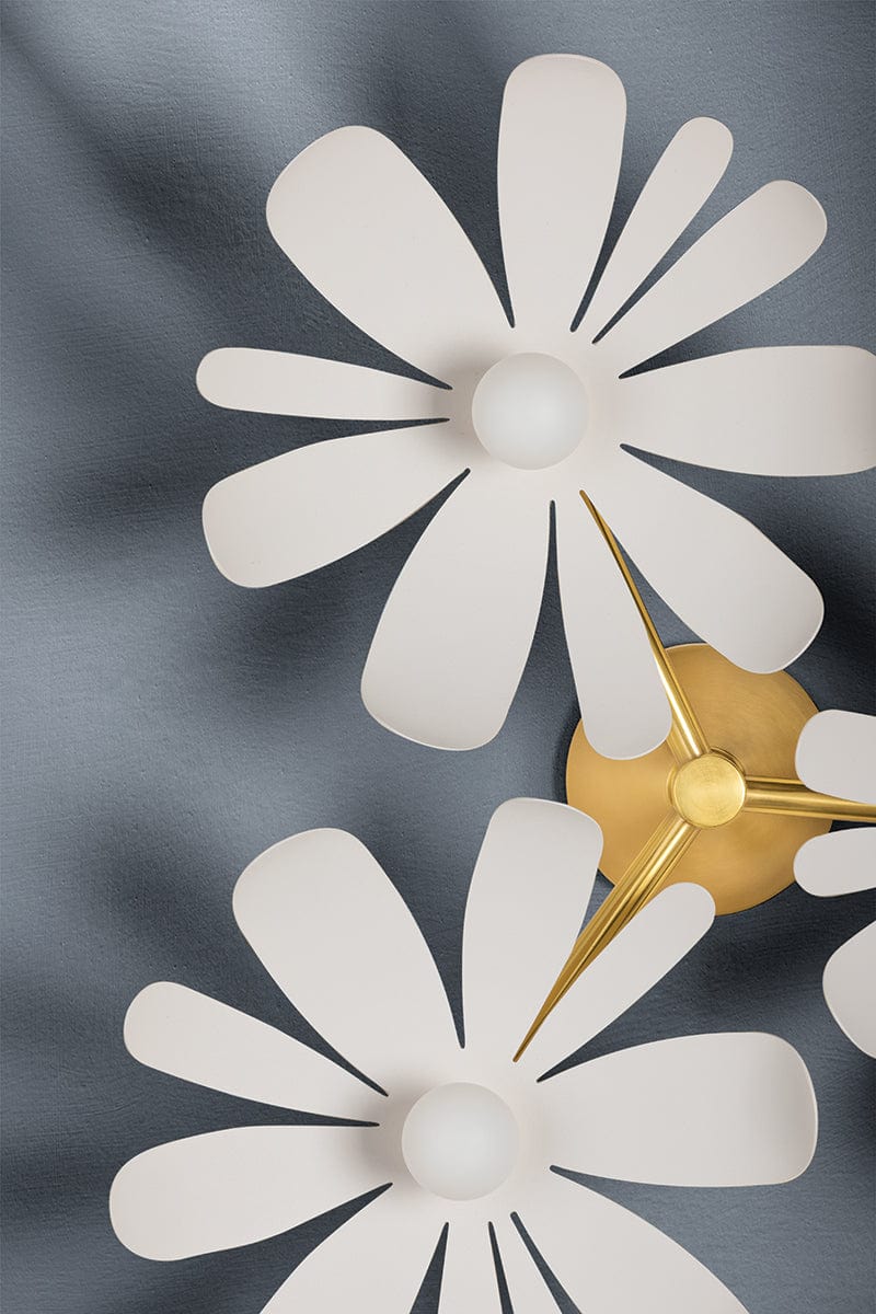 Tali Roth Twiggy Semi Flush Mount Lighting mitzi-H698603-AGB/TWH