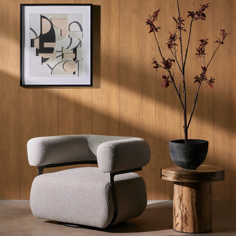 Thomas Bina Gareth Swivel Chair Furniture four-hands-228252-002 801542739645