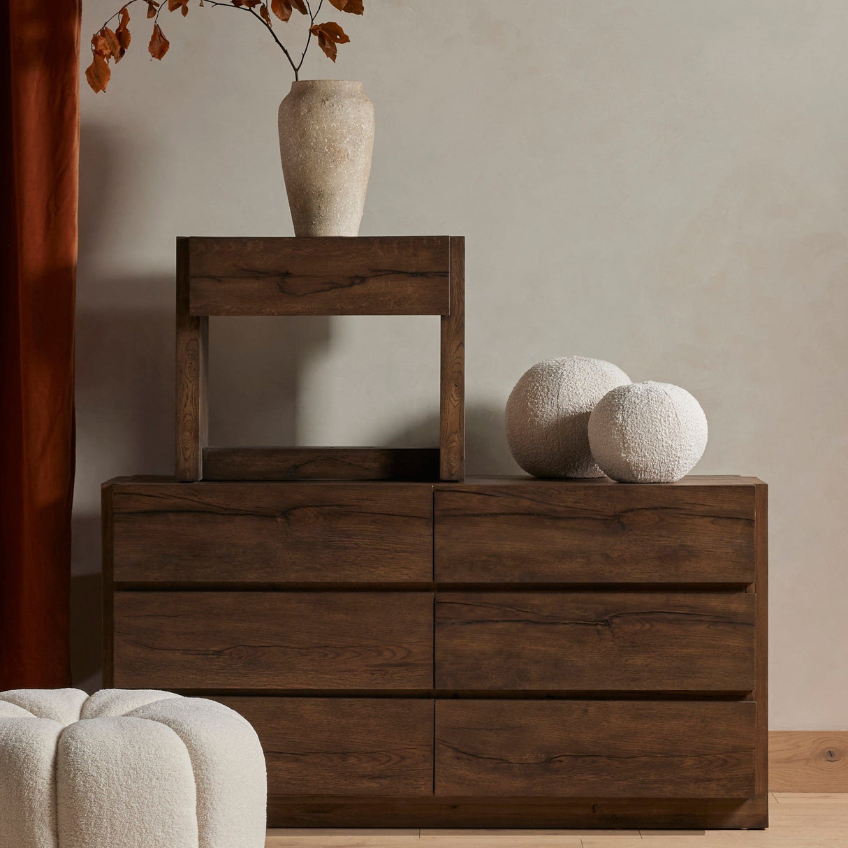 Thomas Bina Perrin 6 Drawer Dresser Furniture four-hands-226022-001 801542739768