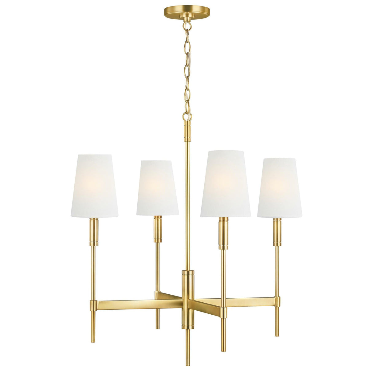 Thomas O'Brien Beckham Classic Chandelier Lighting thomas-obrien-TC1034BBS 014817592962