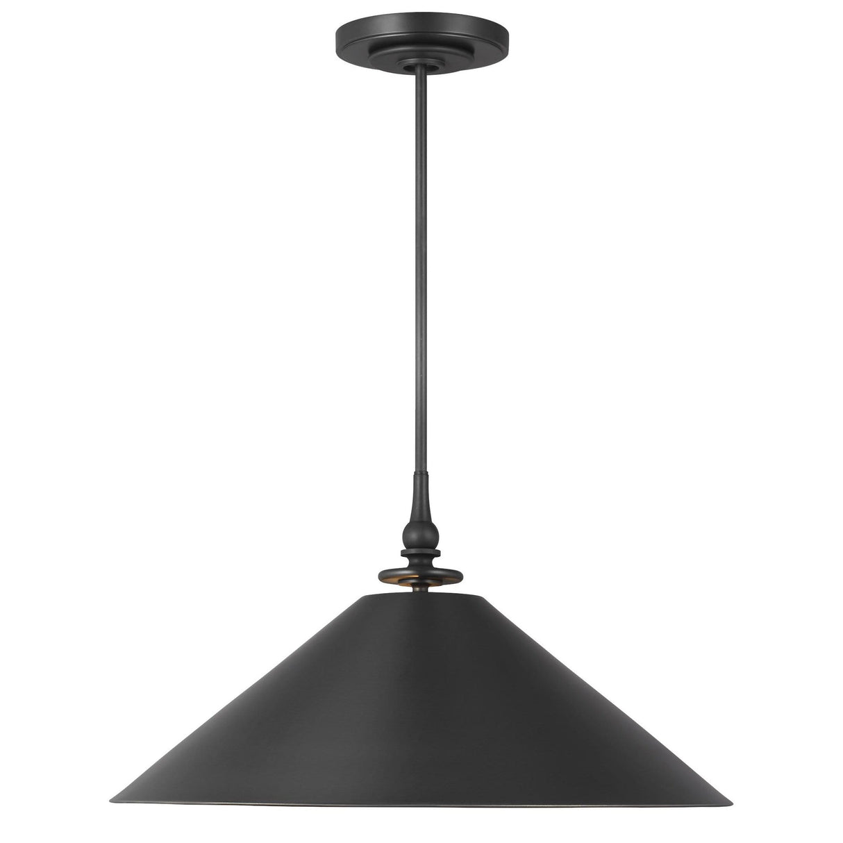 Thomas O'Brien Capri Wide Pendant Lighting thomas-obrien-TP1001AI 014817592757