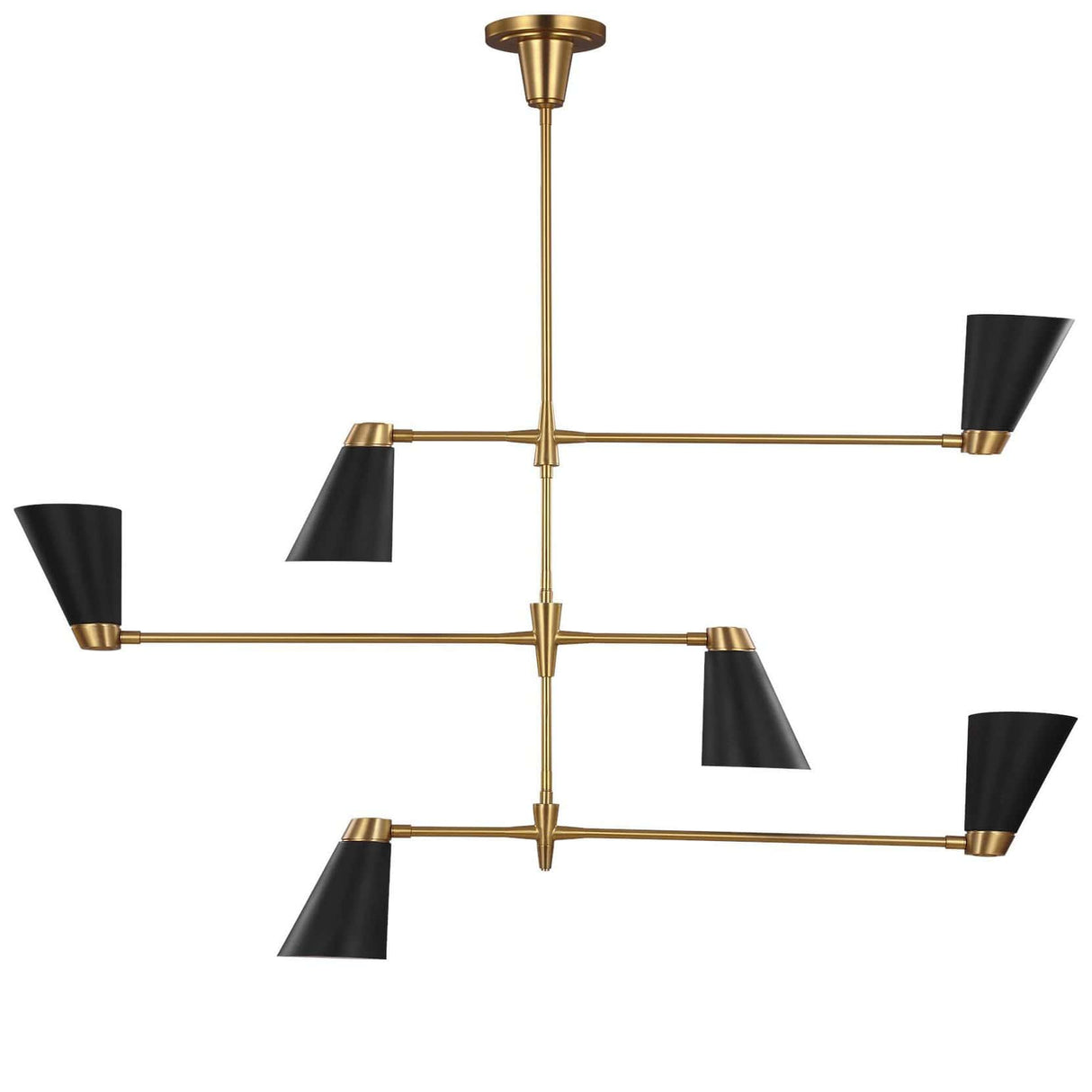 Thomas O'Brien Signoret Chandelier Lighting thomas-obrien-TC1116BBS 014817610383