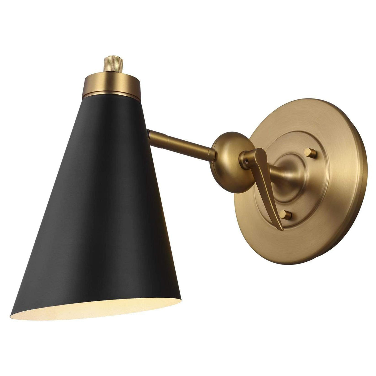 Thomas O'Brien Signoret Task Sconce Lighting thomas-obrien-TW1061BBS 014817610444