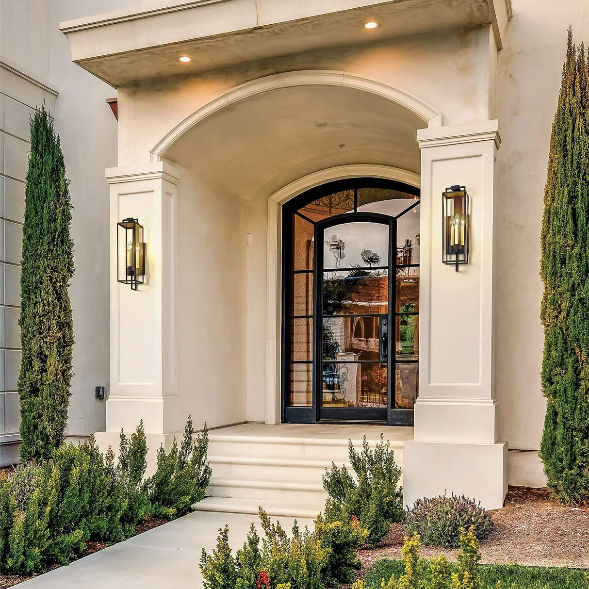 Troy Lighting Beckham Outdoor 3 Light Wall Sconce Lighting