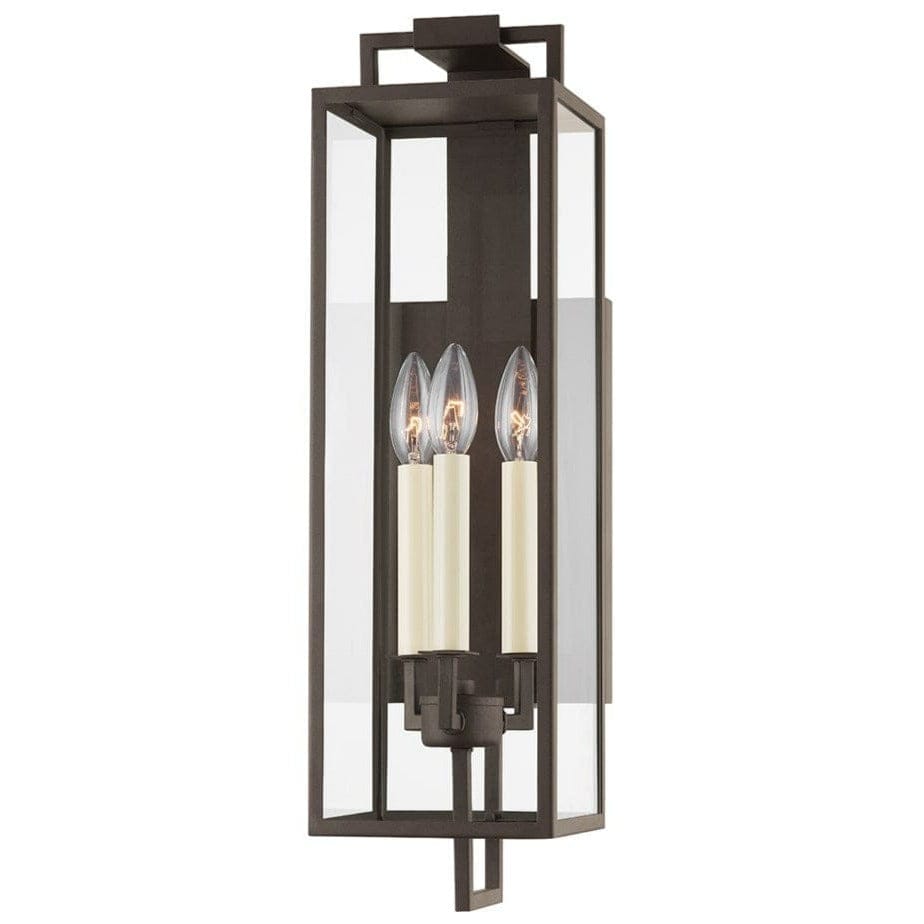 Troy Lighting Beckham Outdoor 3 Light Wall Sconce Lighting troy-B6382-TBZ