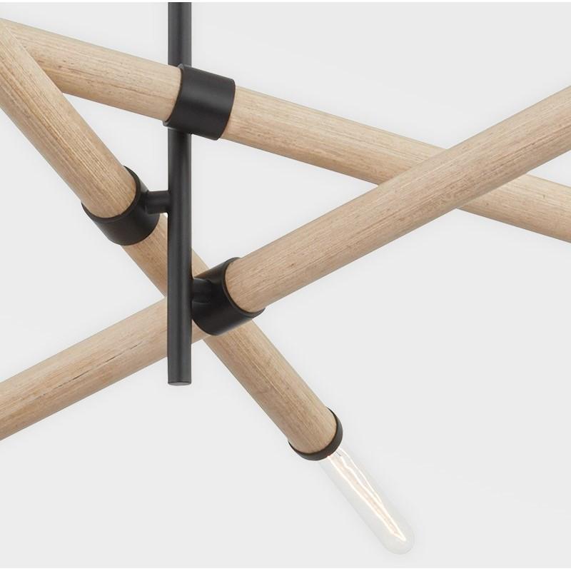 Troy Lighting Cruiz Chandelier Lighting troy-F8737-SBK/GL