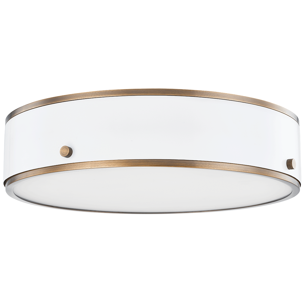 Troy Lighting Eli Flush Mount Lighting troy-C8316-PBR-SWH 76771891