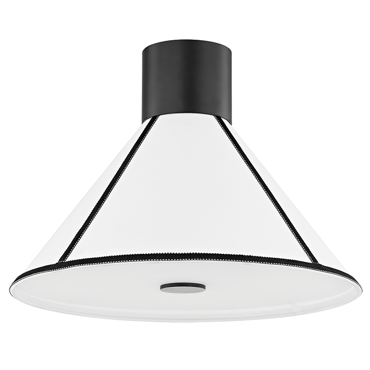 Troy Lighting Forrest Semi Flush Mount Lighting troy-C8718-SBK 07975987