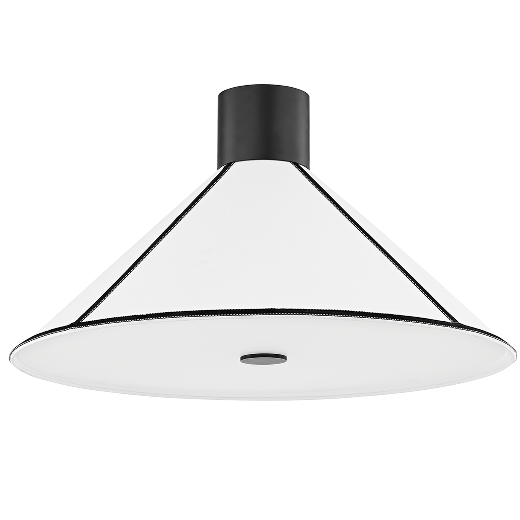 Troy Lighting Forrest Semi Flush Mount Lighting troy-C8725-SBK 08008755