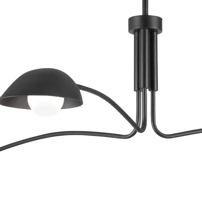 Troy Lighting Leo Chandelier Lighting troy-F7815-SBK