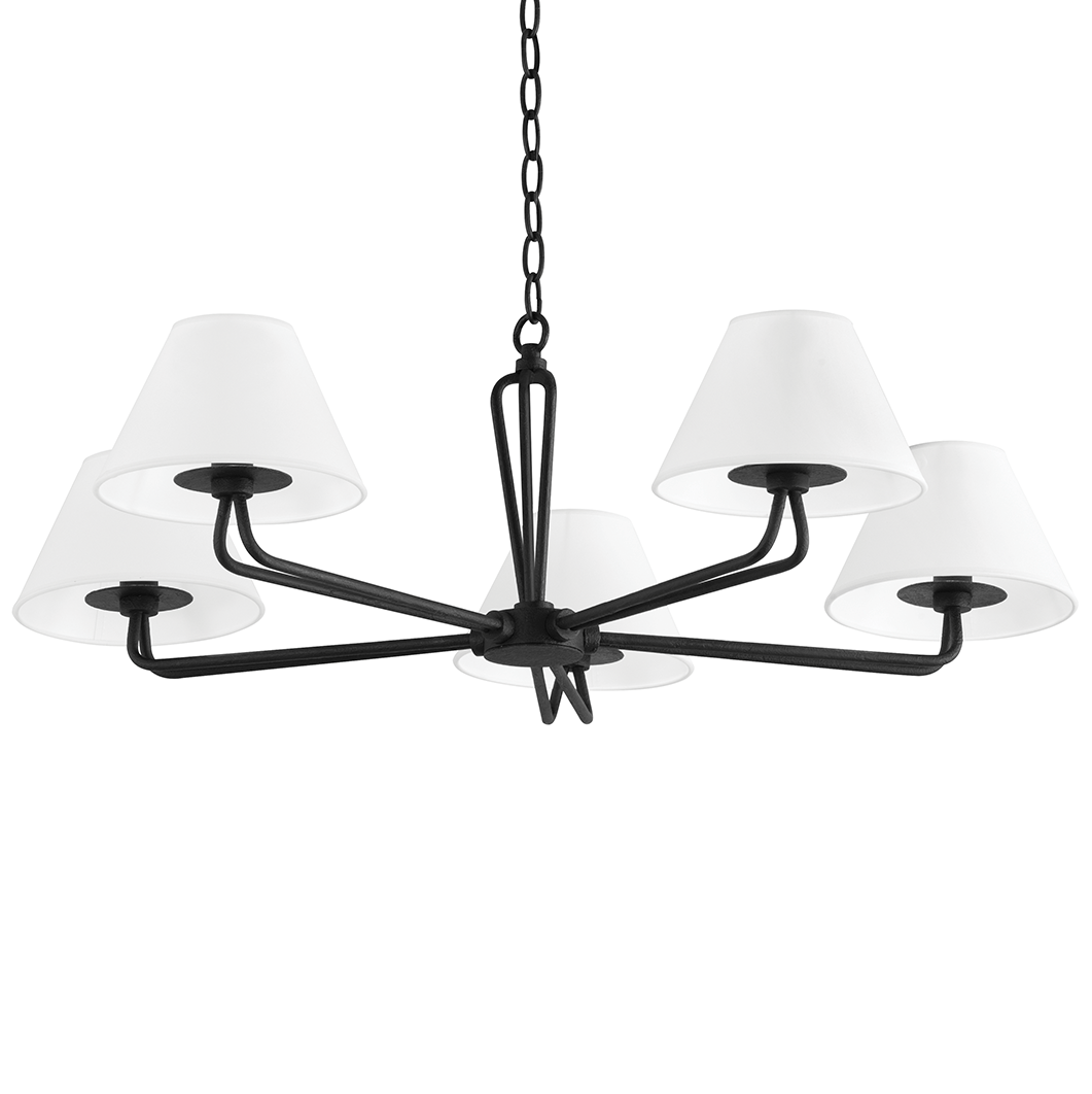 Troy Lighting Ozias Chandelier Lighting troy-F2536-BI
