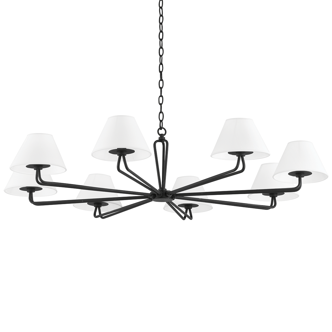 Troy Lighting Ozias Chandelier Lighting troy-F2550-BI