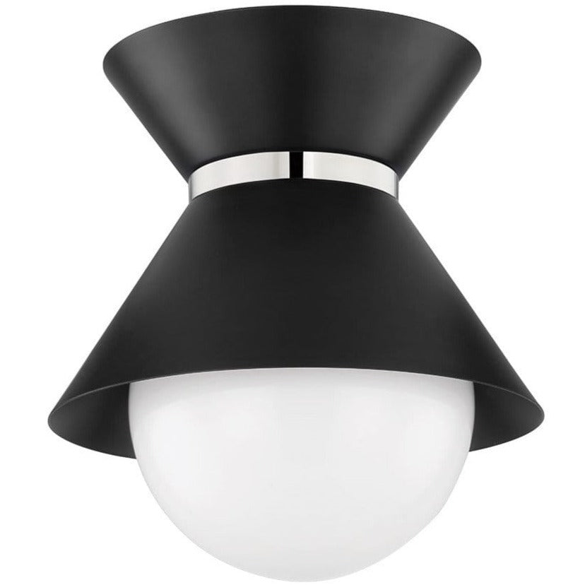 Troy Lighting Scout Flush Mount Lighting troy-C8610-SBK/PN