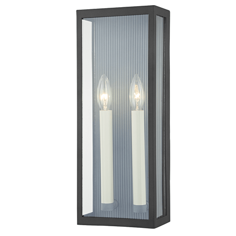 Troy Lighting Vail Outdoor Wall Sconce Lighting troy-B1032-TBK/WZN
