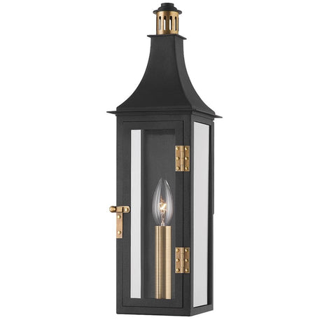 Troy Lighting Wes Outdoor Sconce Lighting troy-B7819-PBR/TBK