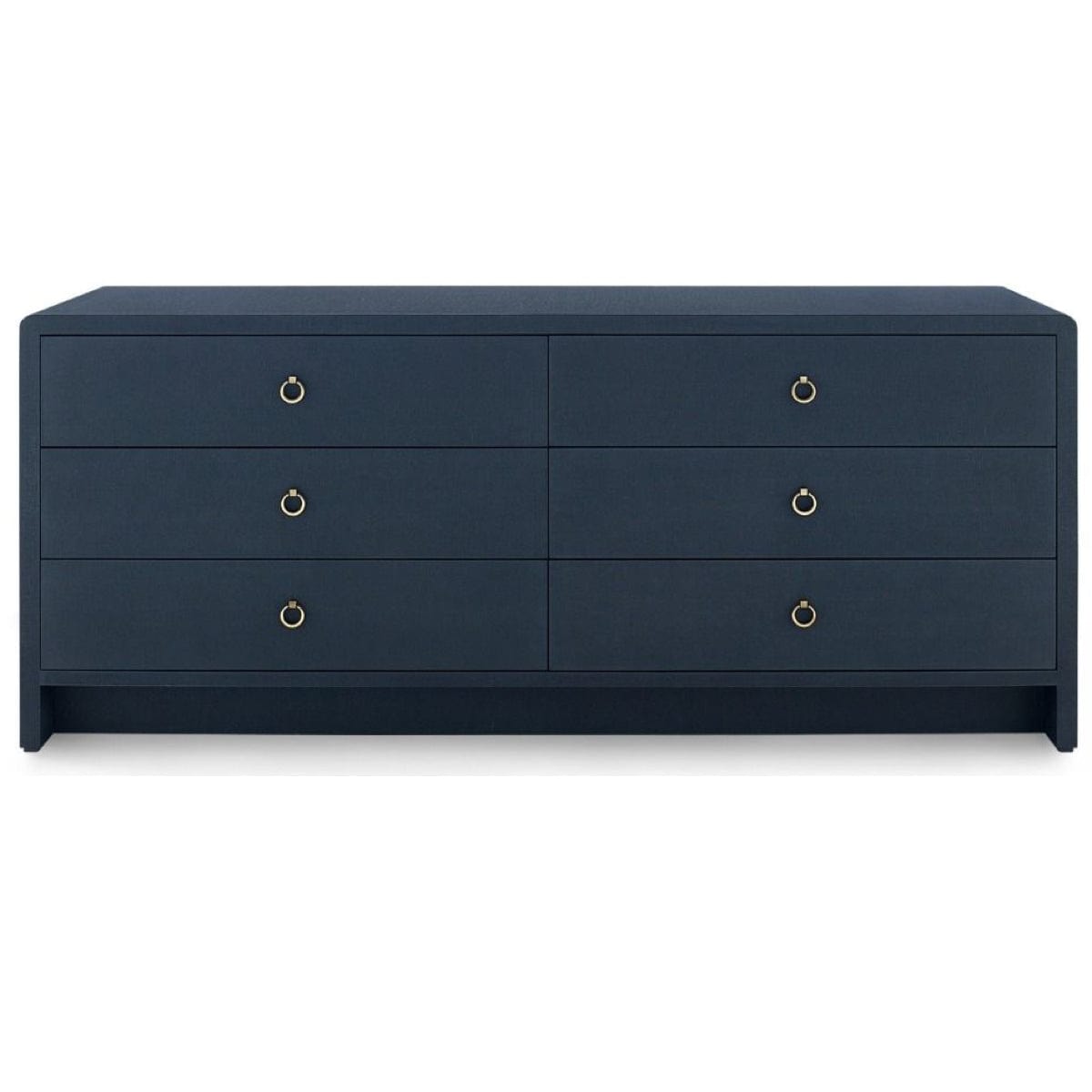 Villa & House Bryant Linen Extra Wide 6-Drawer Dresser Furniture