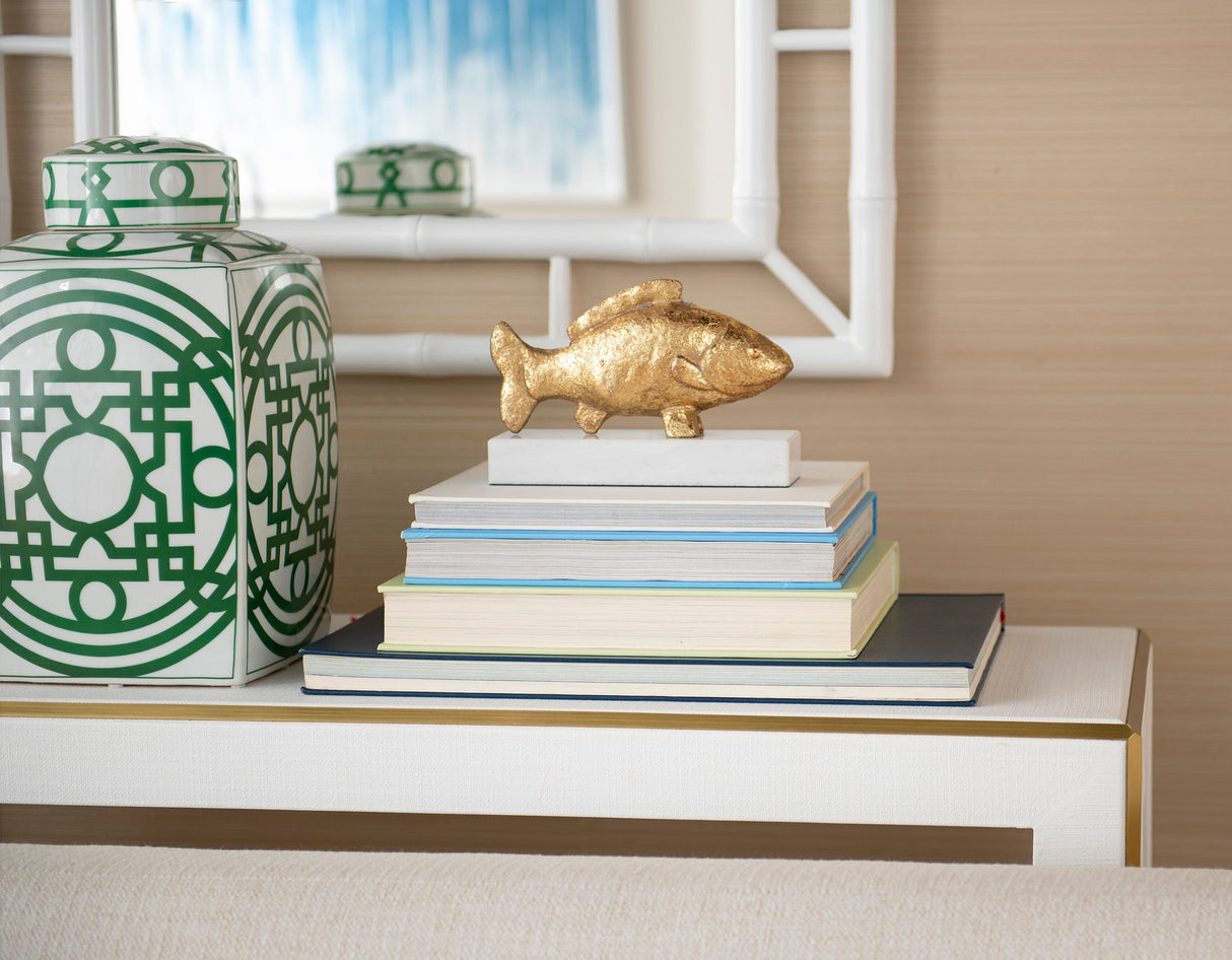 Villa & House Carp Fish Statue - Gold Decor villa-house-CRP-700-808