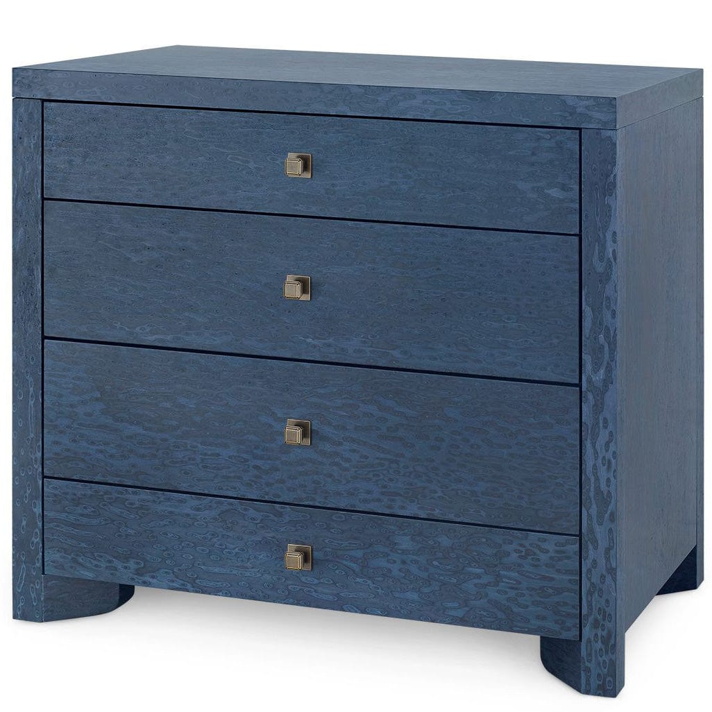 Villa & House Lugano 4-Drawer Side Table Furniture villa-house-LUG-225-9418-PULL-ALN-804