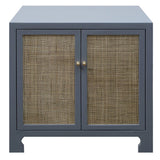 Worlds Away Alden Cabinet - Grey Furniture worlds-away-ALDEN-GRY 00607629018449