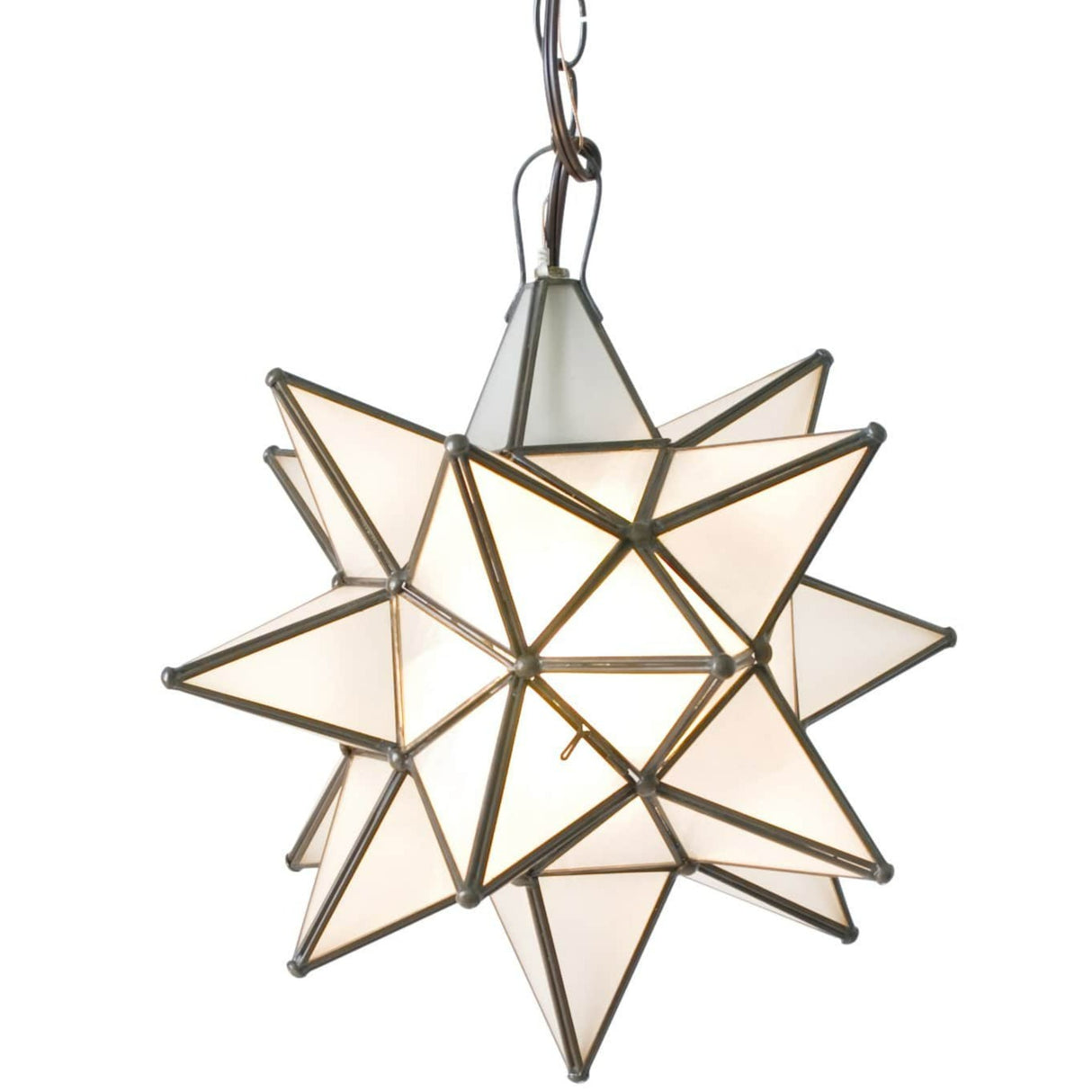 Worlds Away Antique Mirror Star Chandelier Lighting worlds-away-AGS812