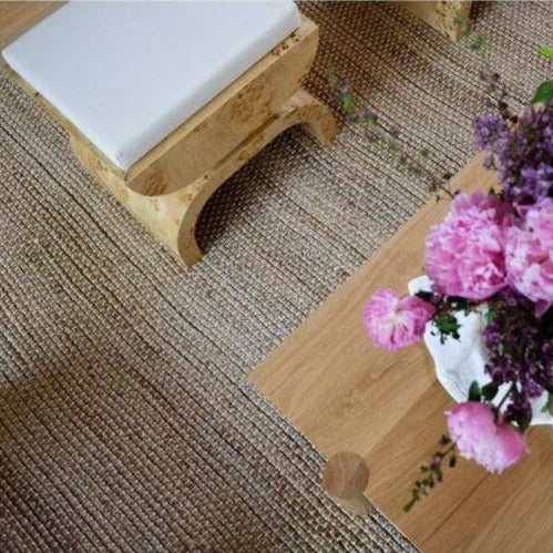 Worlds Away Biggs Stool - Burl Wood Decor Worlds-Away-BIGGS BW 00607629001427