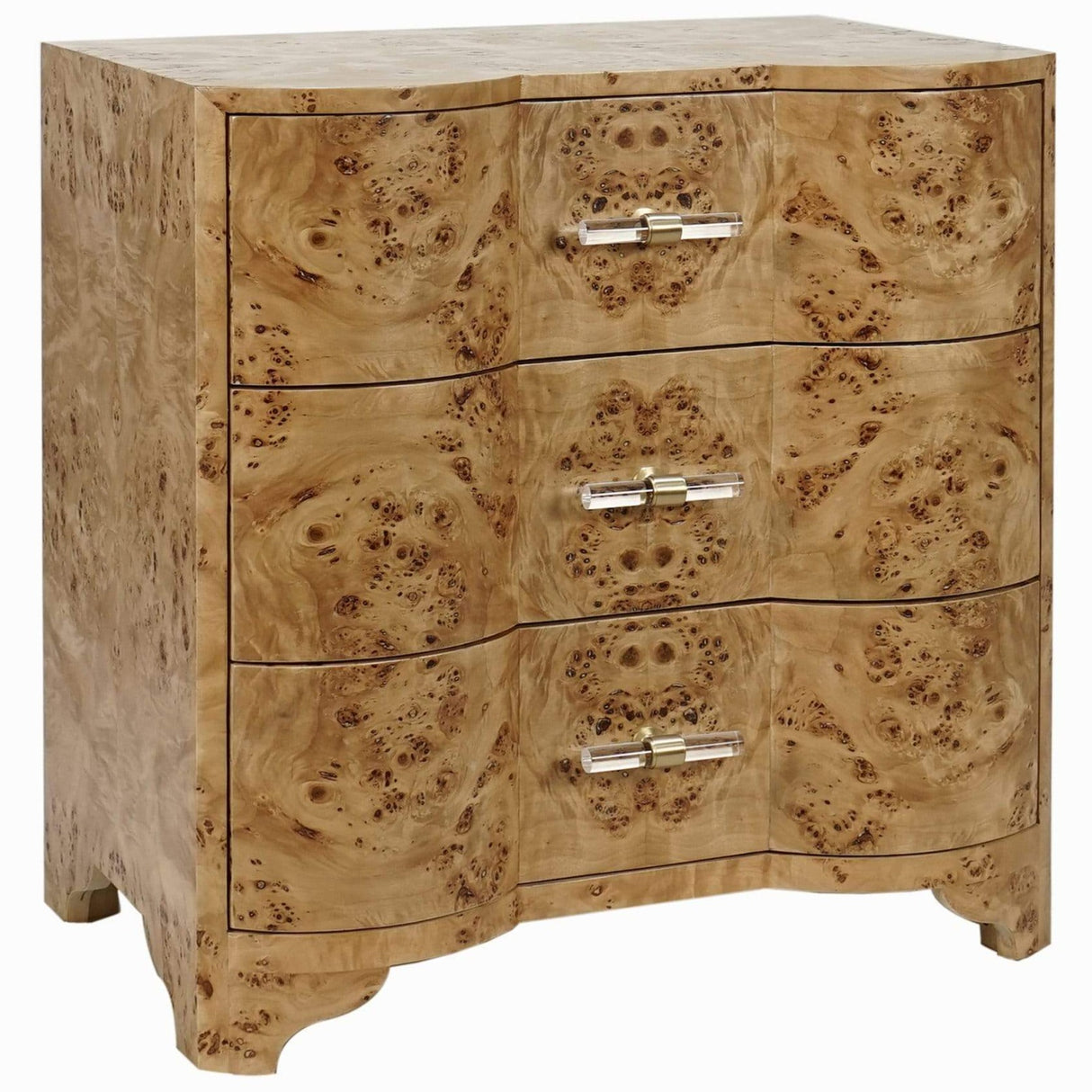 Worlds Away Calvin Side Table Furniture