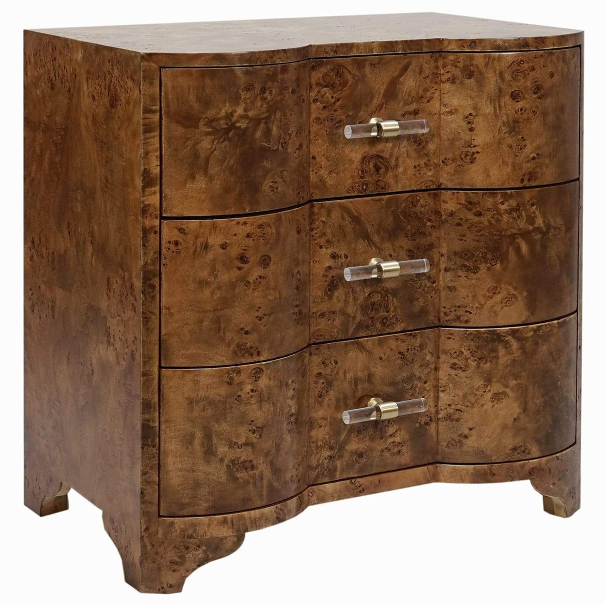 Worlds Away Calvin Side Table Furniture