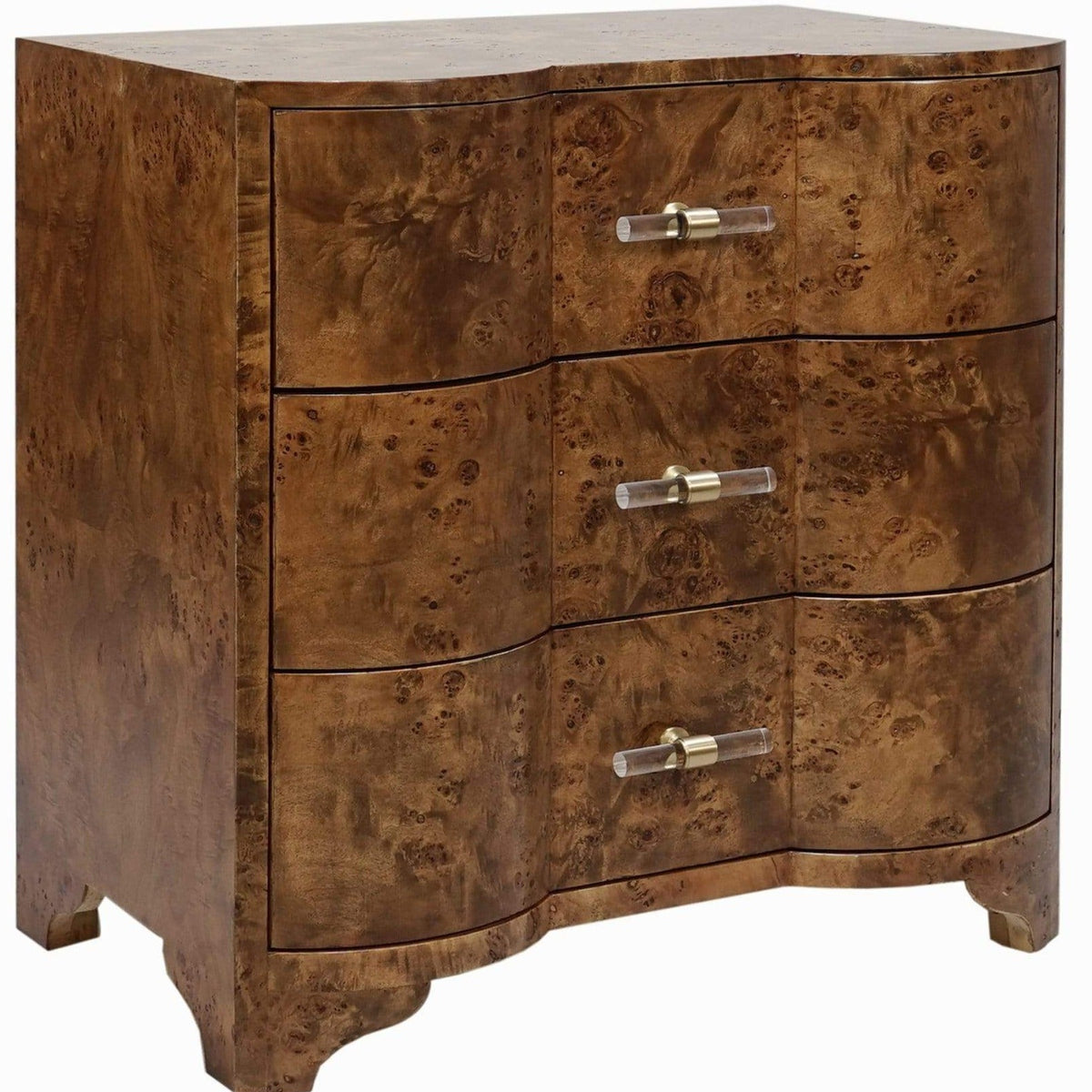 Worlds Away Calvin Side Table Furniture