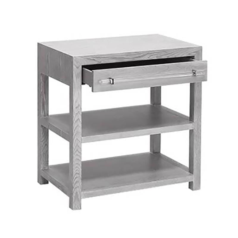 Worlds Away Garbo Side Table Furniture worlds-away-GARBO-WHN 00607629017985