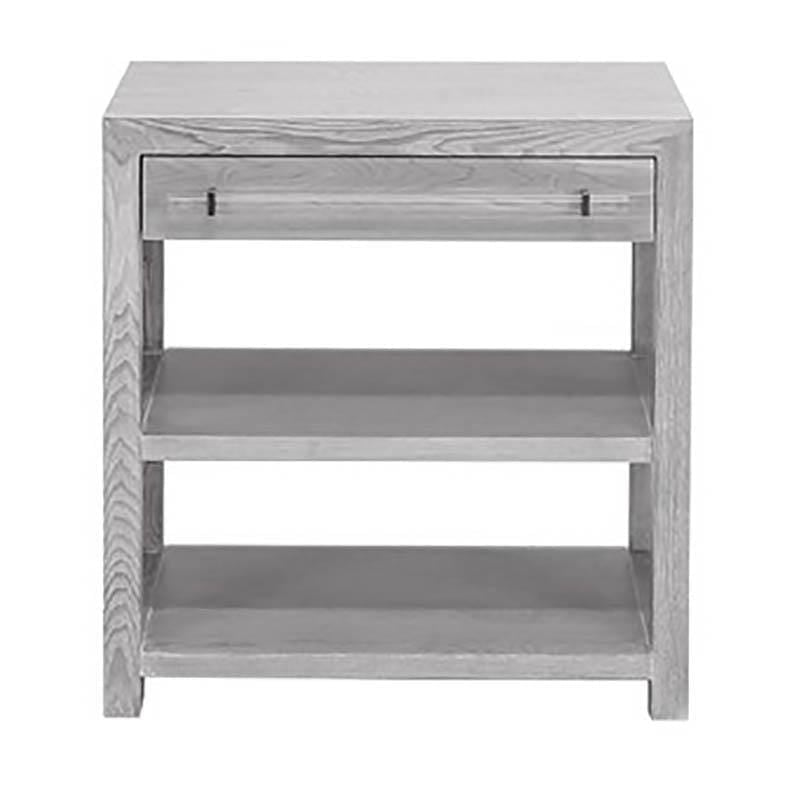 Worlds Away Garbo Side Table Furniture worlds-away-GARBO-WHN 00607629017985