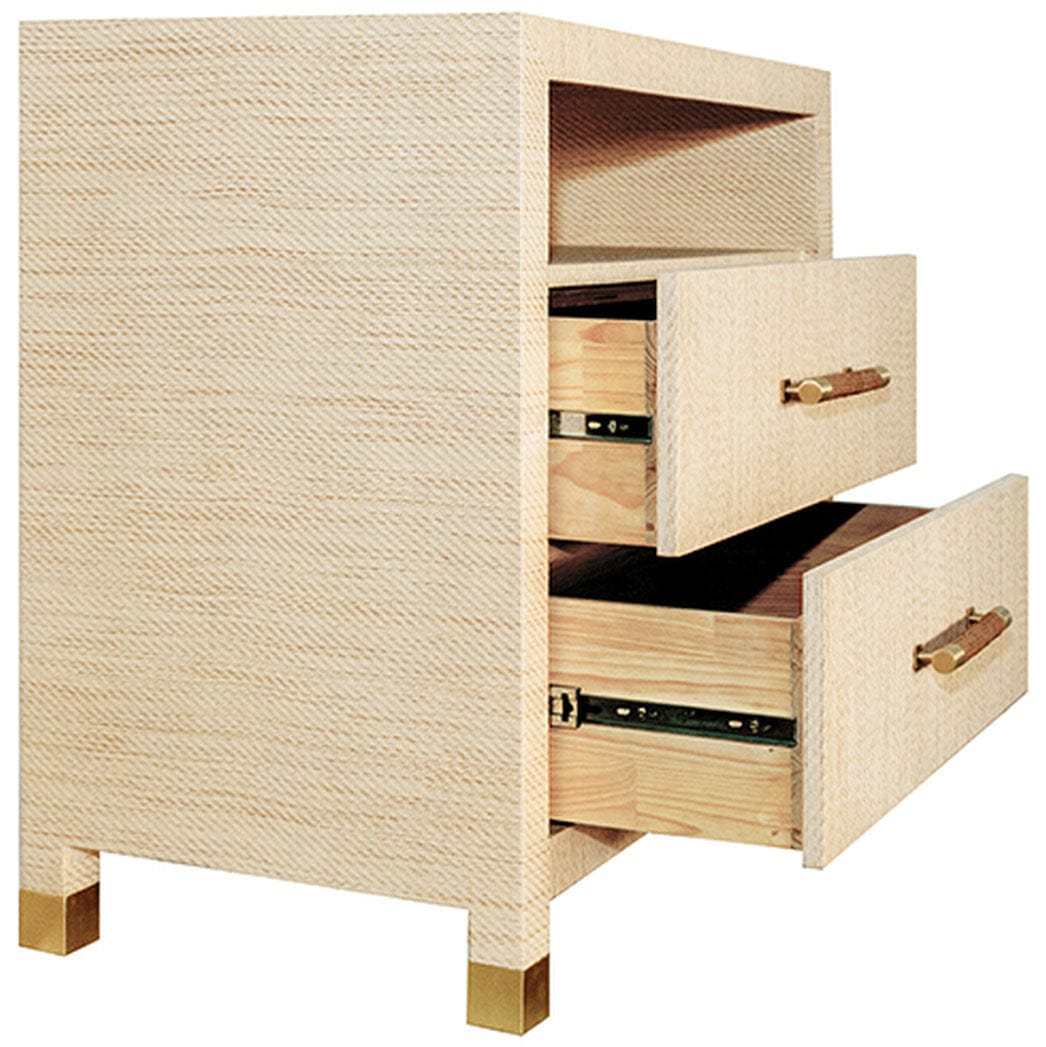 Worlds Away Hancock Side Table Furniture