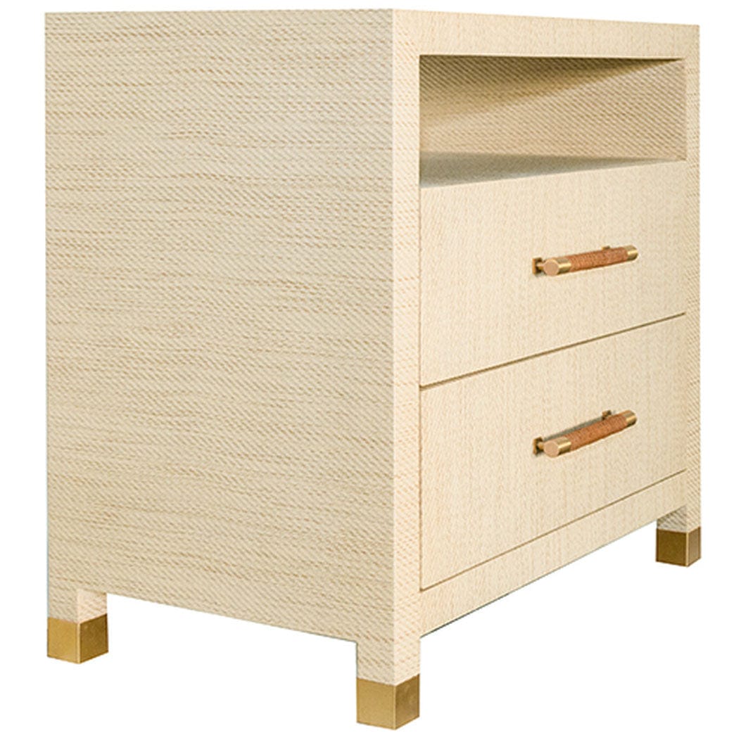 Worlds Away Hancock Side Table Furniture