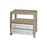 Worlds Away Hattie Side Table - Natural Furniture worlds-away-hattie-nat 00607629019019