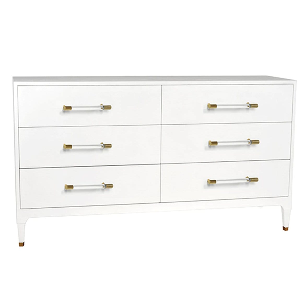 Worlds Away Maren 6 Drawer Chest Furniture