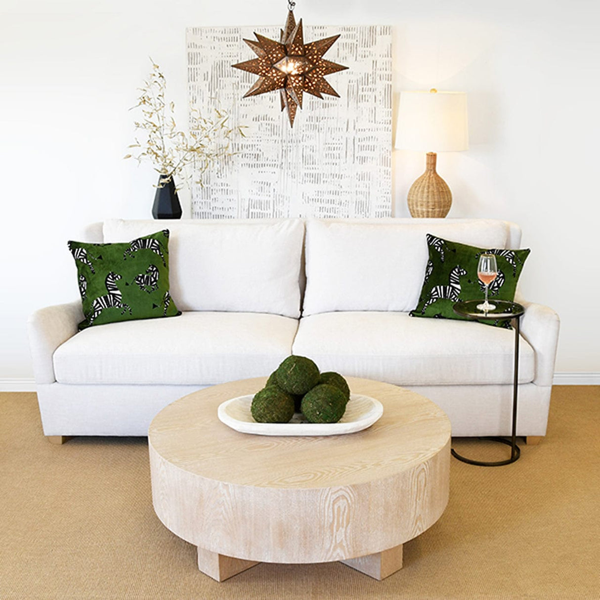 Worlds Away Oslo Coffee Table Furniture