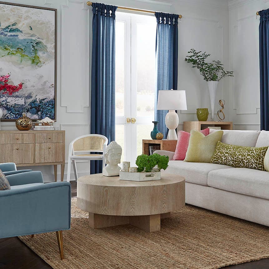 Worlds Away Oslo Coffee Table Furniture