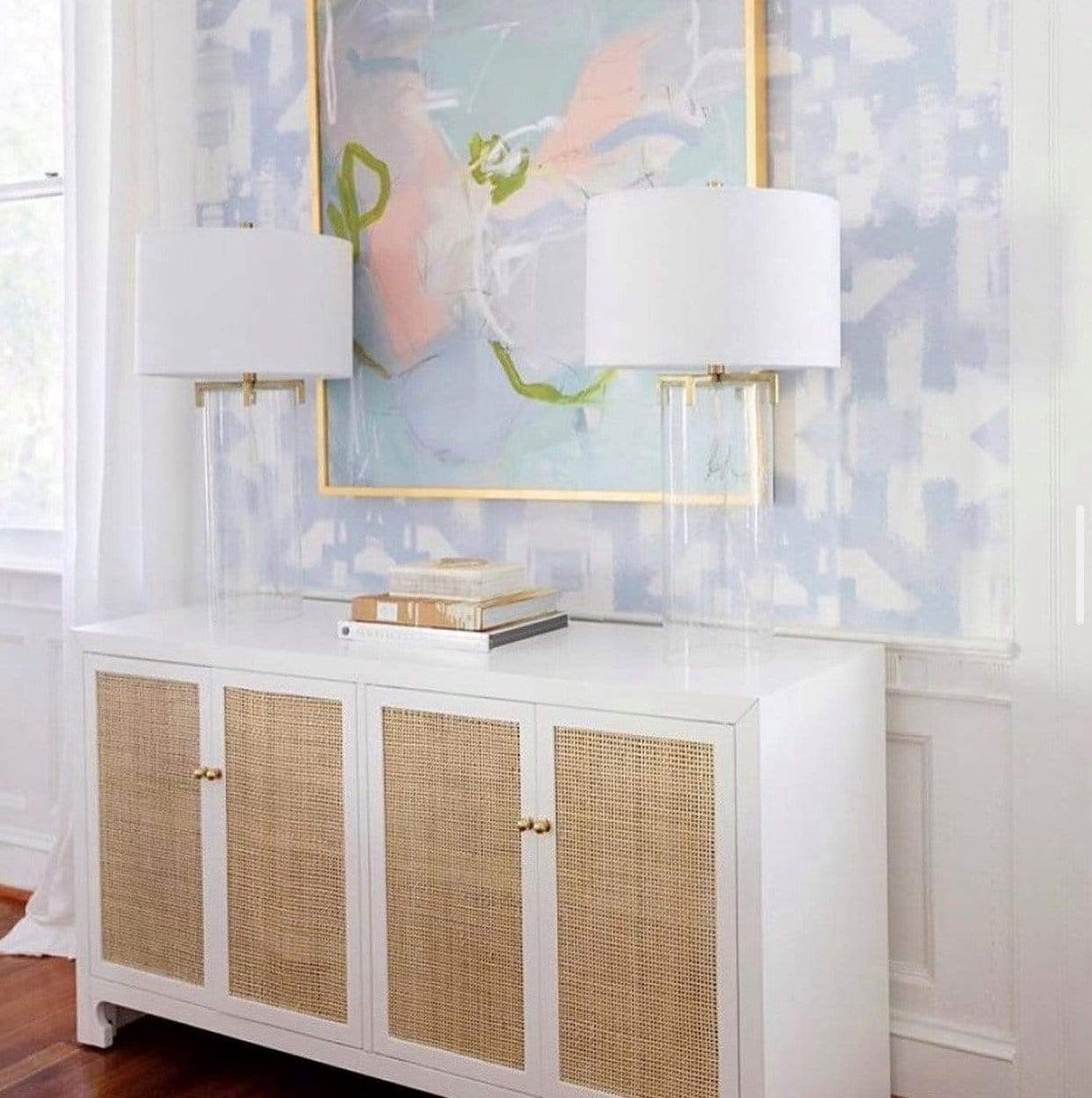 Worlds Away Sofia Cabinet - White Furniture worlds-away-SOFIA-WH 00607629019934