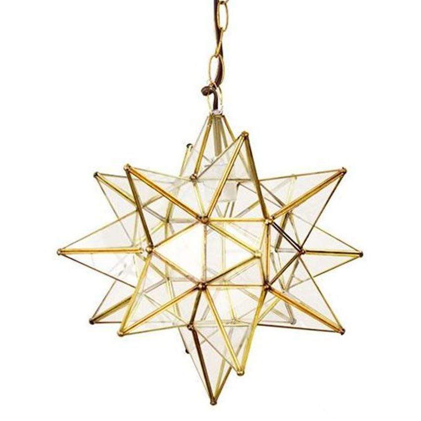 Worlds Away Star Chandelier Lighting