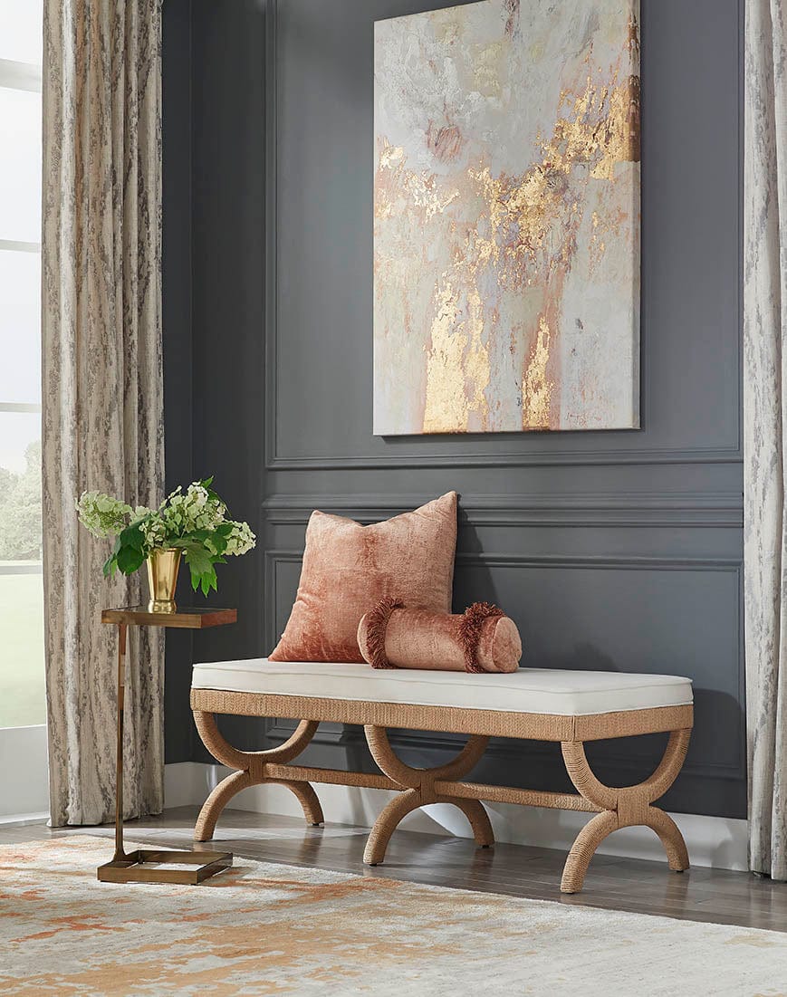 Worlds Away Xanadu Bench Benches worlds-away-XANADU BENCH