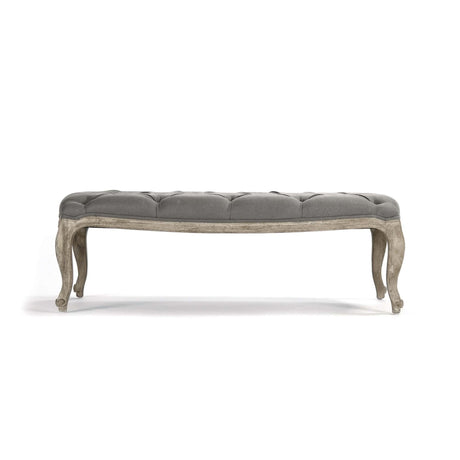 Zentique Maison Tufted Ottoman Furniture Zentique-CF064-6-E272-A048 00610373329242