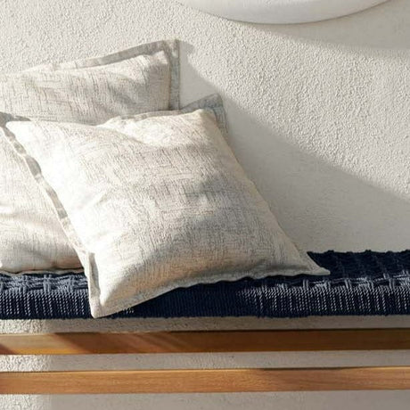 Outdoor Pillows + Poufs